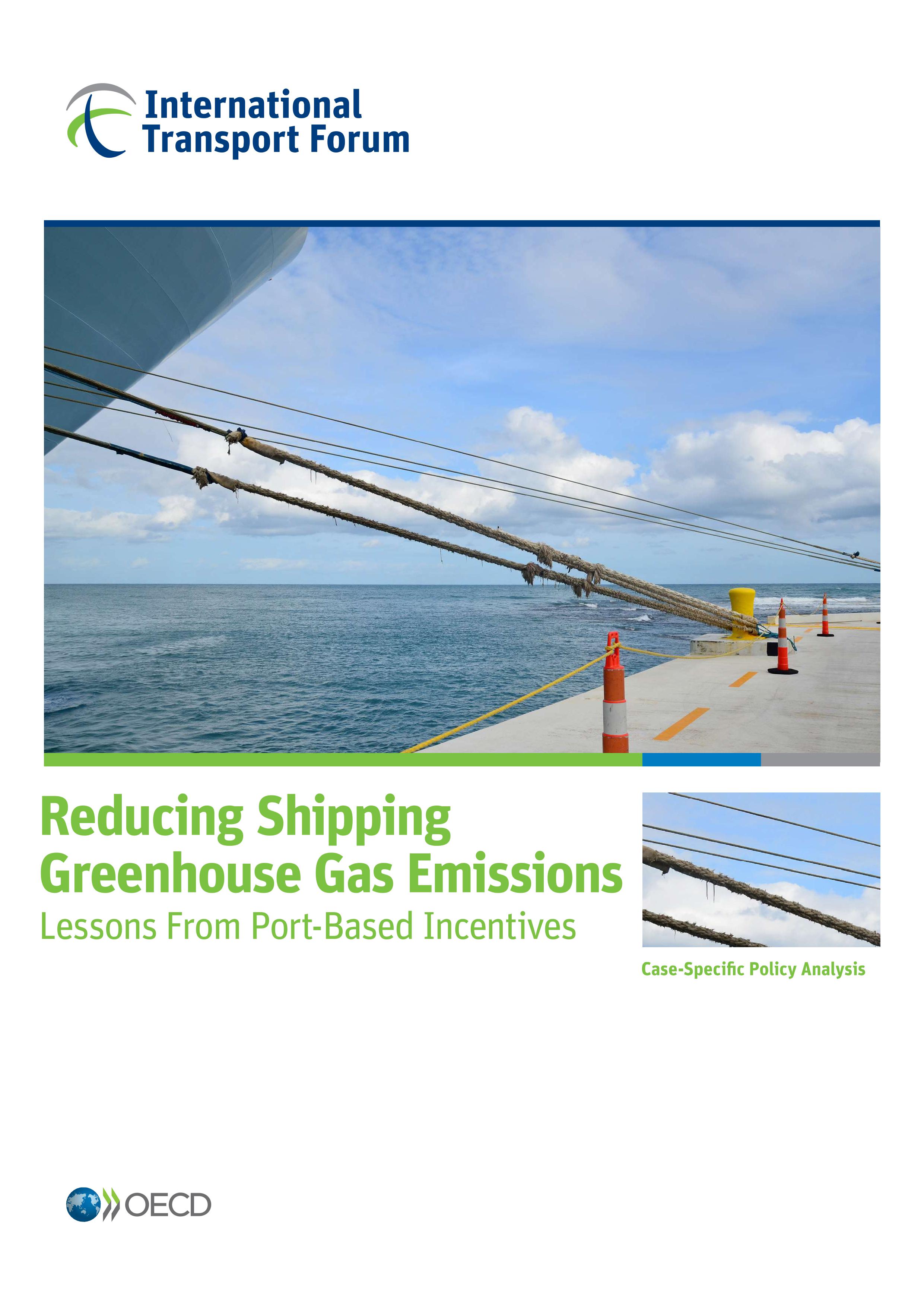 OECD - Reducing shipping GHG emissions